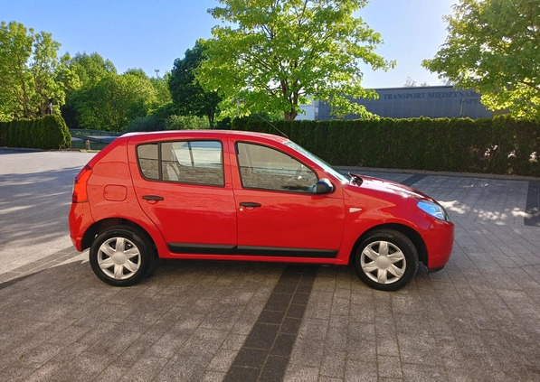 Dacia Sandero cena 8600 przebieg: 156000, rok produkcji 2009 z Szczawno-Zdrój małe 92